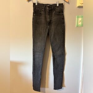 Levi’s mile high super skinny